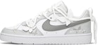 Order 【客製球鞋】 Nike Court Borough FZBB 禮盒 清新 蝴蝶 低筒 板鞋 GS 灰白