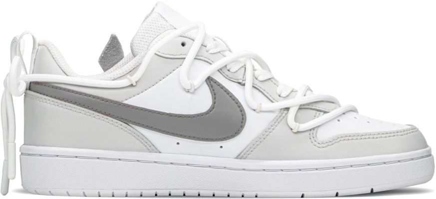 【客製球鞋】 Nike Court Borough FZBB 禮盒 清新 蝴蝶 低筒 板鞋 GS 灰白 Lookbook 【客製球鞋】 Nike Court Borough FZBB 禮盒 清新 蝴蝶 低筒 板鞋 GS 灰白