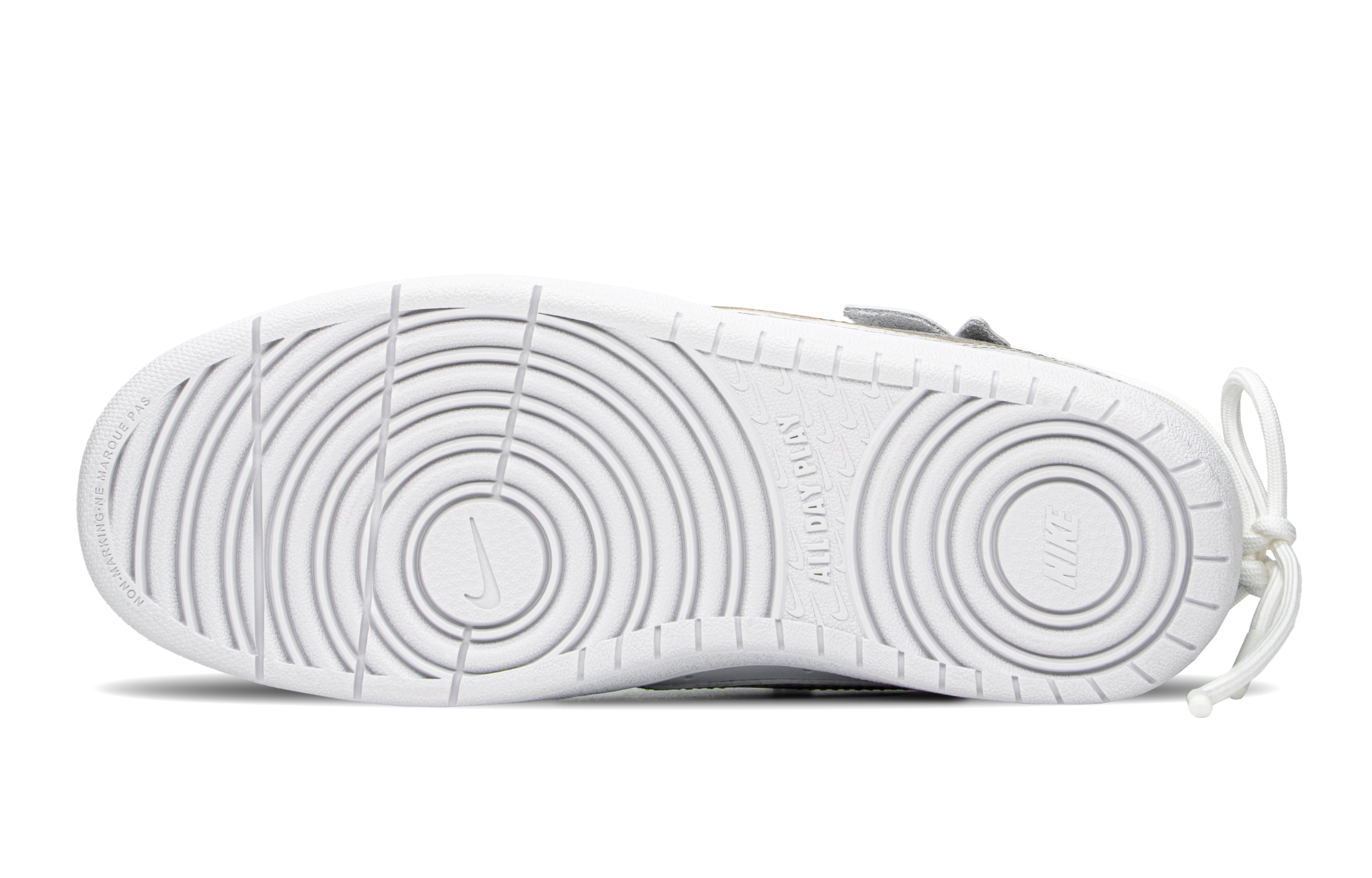 Details for [Zapatillas Personalizadas] Nike Court Borough Low 'Mariposa Gris-Blanco' BQ5448-100(TeamA-蝴蝶灰S-BOX)