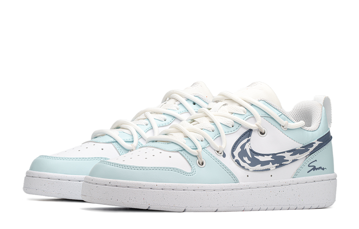 Shop Zapatillas Nike Court Borough Low "Verano Fresco" DV5456-106(TeamA-夏日海浪S-BOX)