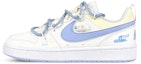 Buy 定制鞋 Nike Court Borough Low '晚安月亮 - 白蓝黄' DV5456-103(Team102-女CB月亮云朵解)