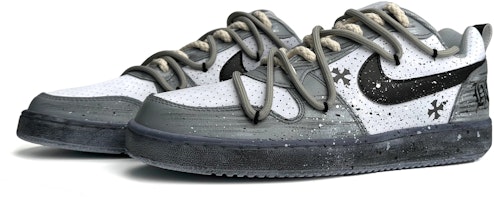 【カスタムシューズ】ナイキ コートバロー ロー『ゴシックシャドウ』 838937-111(Team87-哥特之影男款灰黑) Lookbook 【カスタムシューズ】ナイキ コートバロー ロー『ゴシックシャドウ』 838937-111(Team87-哥特之影男款灰黑)