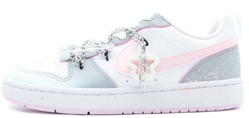 나이키 코트 버로우 로우 '실버체인 스타 그라데이션' DV5456-105(Team155-白渐变粉泼墨星) Lookbook 나이키 코트 버로우 로우 '실버체인 스타 그라데이션' DV5456-105(Team155-白渐变粉泼墨星)