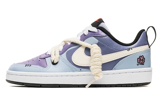 나이키 커스텀 코트 보로우 '그라피티 블루 퍼플' (Nike 커스텀 코트 보로우 '그블퍼') BQ5448-110(Team22-涂鸦解构蓝紫A-BOX) Buy 나이키 커스텀 코트 보로우 '그라피티 블루 퍼플' (Nike 커스텀 코트 보로우 '그블퍼') BQ5448-110(Team22-涂鸦解构蓝紫A-BOX)