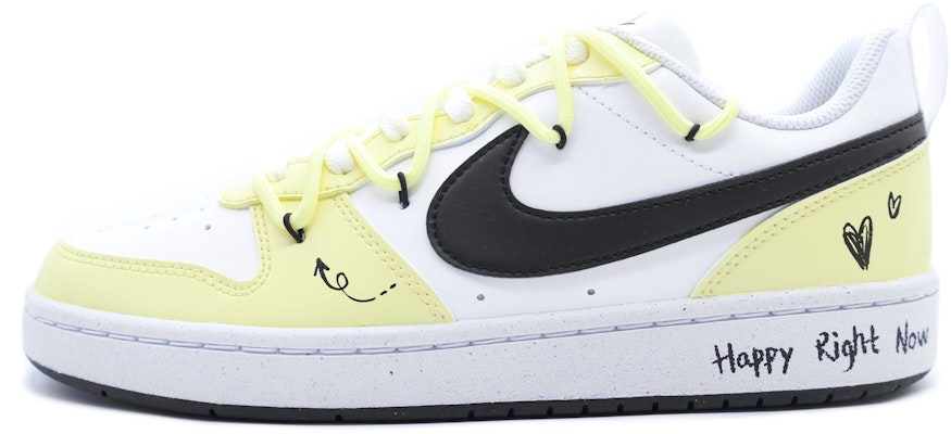 나이키 코트 보로우 로우 '그라피티 하트 옐로우' (커스텀) DV5456-104(Team155-HRN) Lookbook 나이키 코트 보로우 로우 '그라피티 하트 옐로우' (커스텀) DV5456-104(Team155-HRN)
