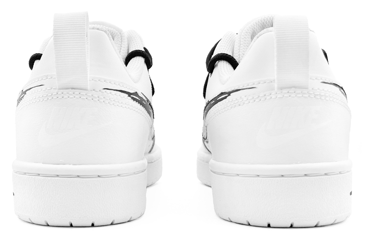 Shop ナイキ コートボローLow カスタム「グラフィティ白黒」 BQ5448-100(Team肆-女款祝你牛逼)