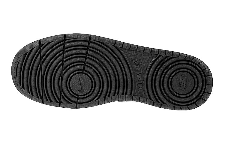 Details for 【定製球鞋】Nike Court Borough Low 禮盒 紫葡萄 vibe風解構 雙鞋帶 低幫 板鞋 GS 黑白紫