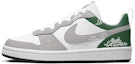 Buy 【客製球鞋】Nike Court Borough系列 減齡愛情 腰果花 潮流街頭 字母 解構高街 低筒 球鞋 GS 綠白