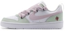 Order 【客製球鞋】Nike Court Borough 溜溜梅 戶外 夏日搭配 小眾活力 清新 解構 低筒 球鞋 GS 綠粉