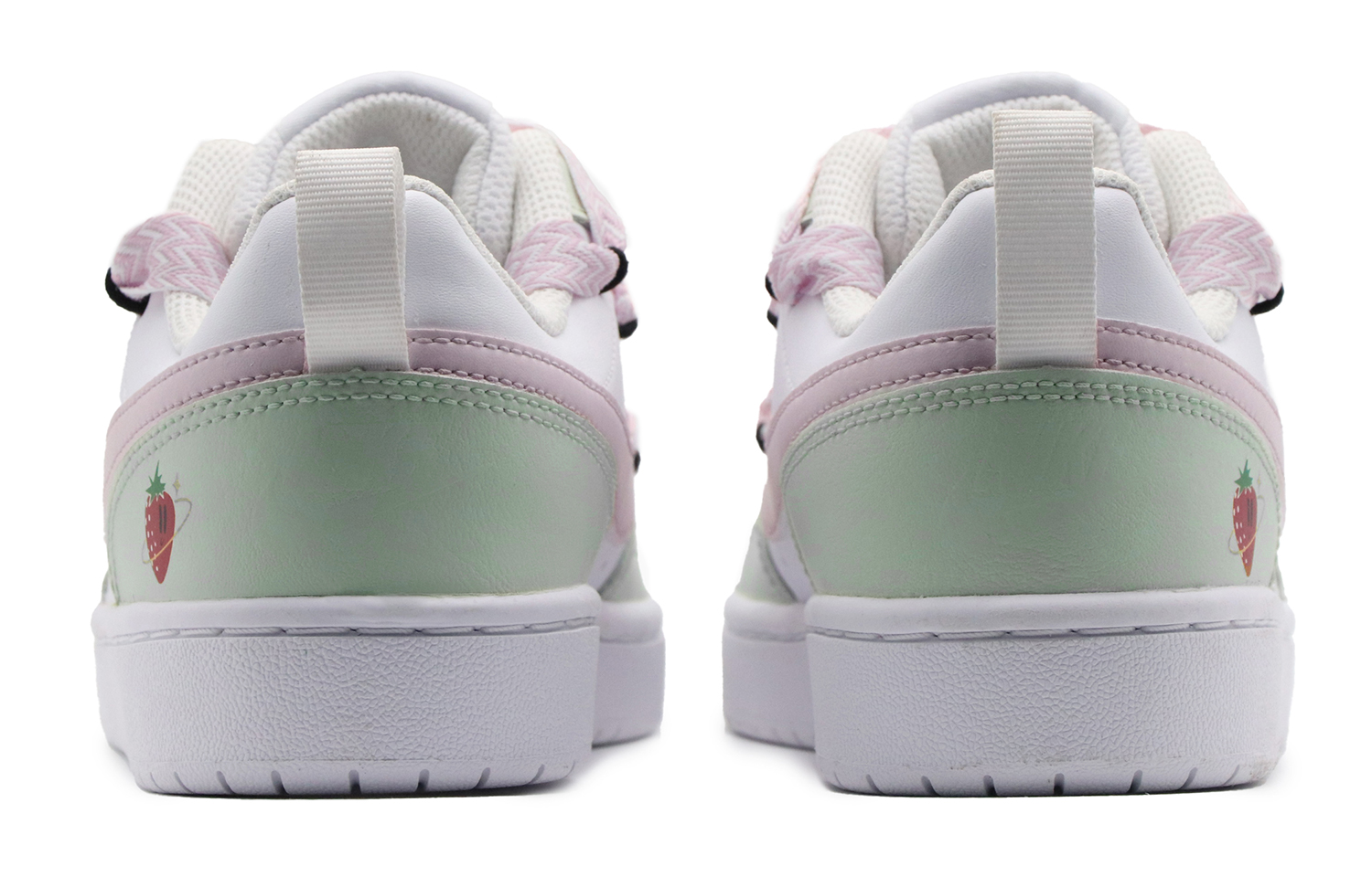 Purchase [Zapatos Personalizados] Nike Court Borough Low 'Verde Rosa' BQ5448-100(Team57-女款溜溜梅)