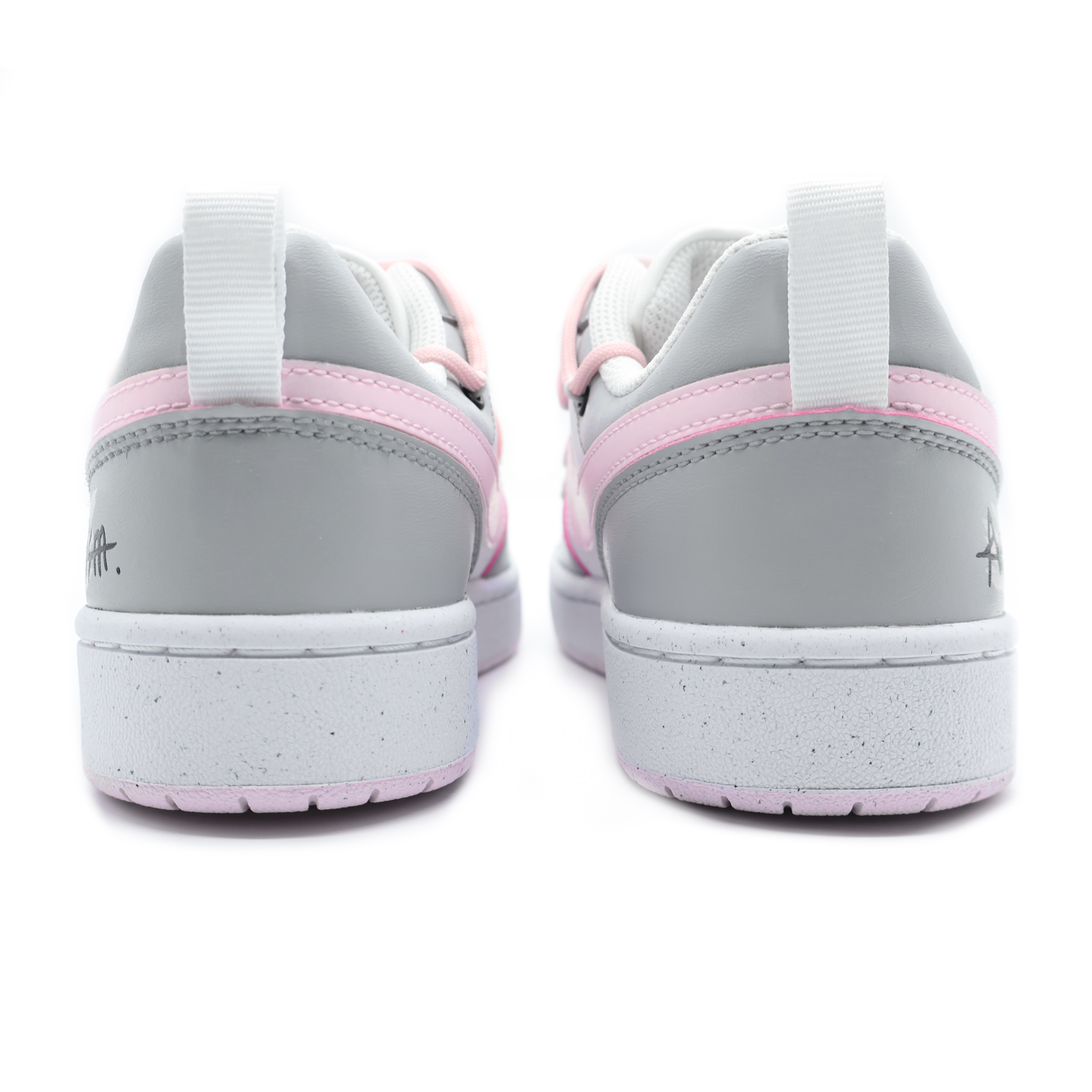 Details for [定制鞋] Nike Court Borough Low '灰粉涂鸦字母' DV5456-105（Team155-Autism）