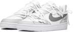 Lookbook 定制鞋款: 耐克Court Borough Low '灰白蝴蝶' BQ5448-100(TeamA-蝴蝶灰)