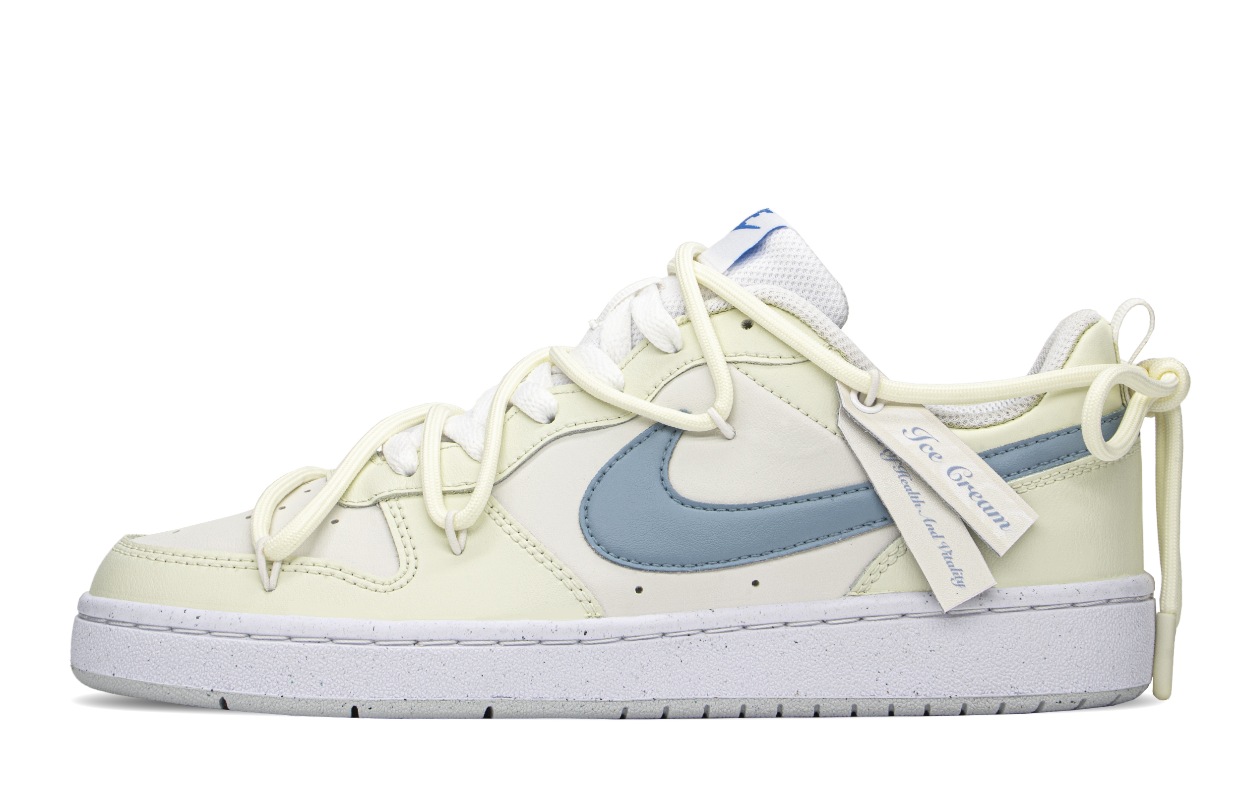 [Custom Shoes] Nike Court Borough Low 'Ice Cream Blue'