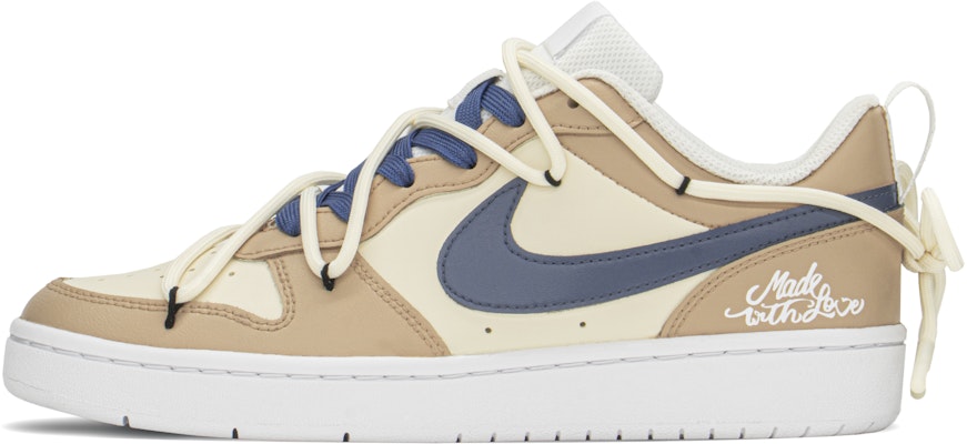 나이키 커스텀 코트 보로우 로우 '카키 블루' (Nike Custom Court Borough Low 'Khaki Blue') BQ5448-100(TeamA-CB卡其穿搭) Buy 나이키 커스텀 코트 보로우 로우 '카키 블루' (Nike Custom Court Borough Low 'Khaki Blue') BQ5448-100(TeamA-CB卡其穿搭)