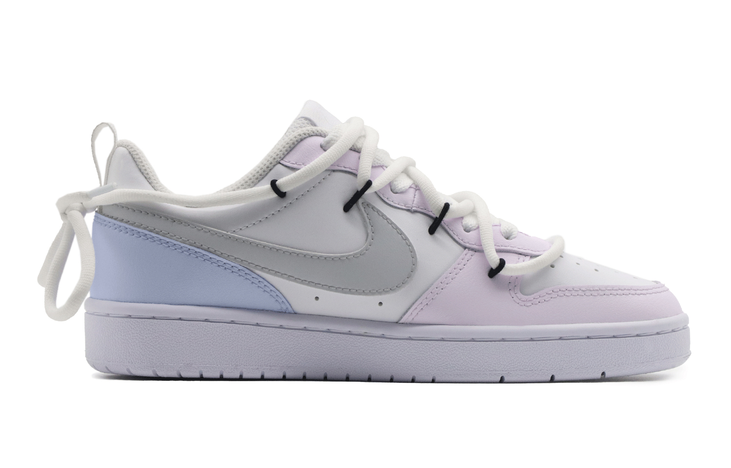 Lookbook [Kasut Custom] Nike Court Borough Low 'Lavender Love' BQ5448-100(Team57-女款薰衣草)