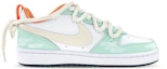 Order 【客製化球鞋】Nike Court Borough Low 滑板文化 夏日奶茶 檸檬 低筒 板鞋 GS 黃綠