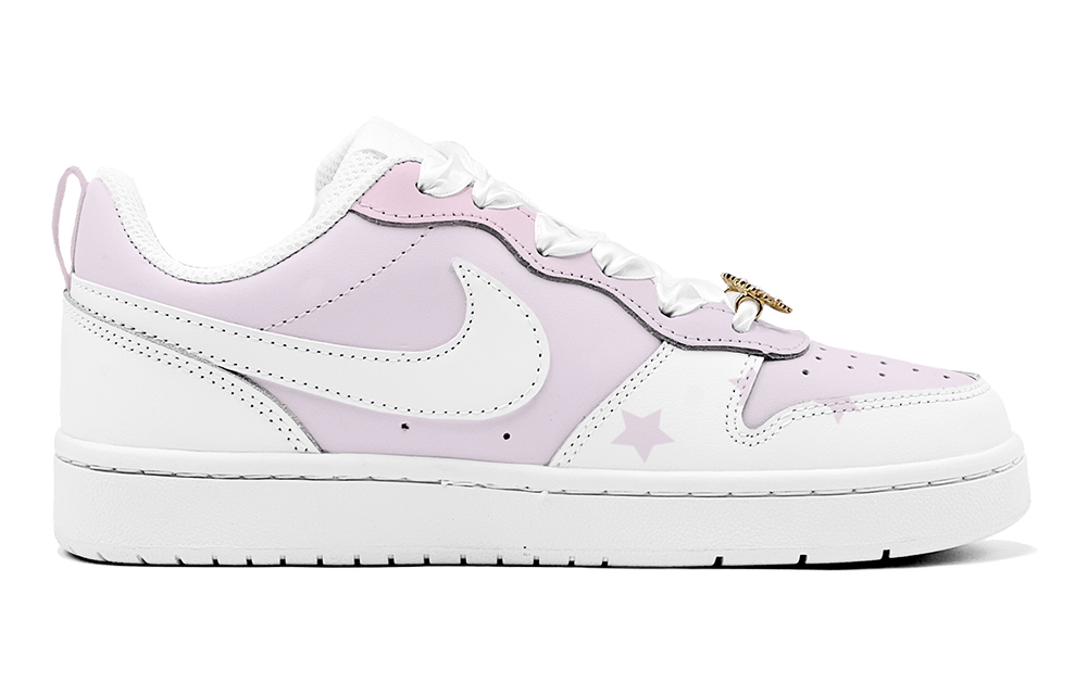 [Custom Shoes] Nike Court Borough Low 'Lilac Star' 圖 2
