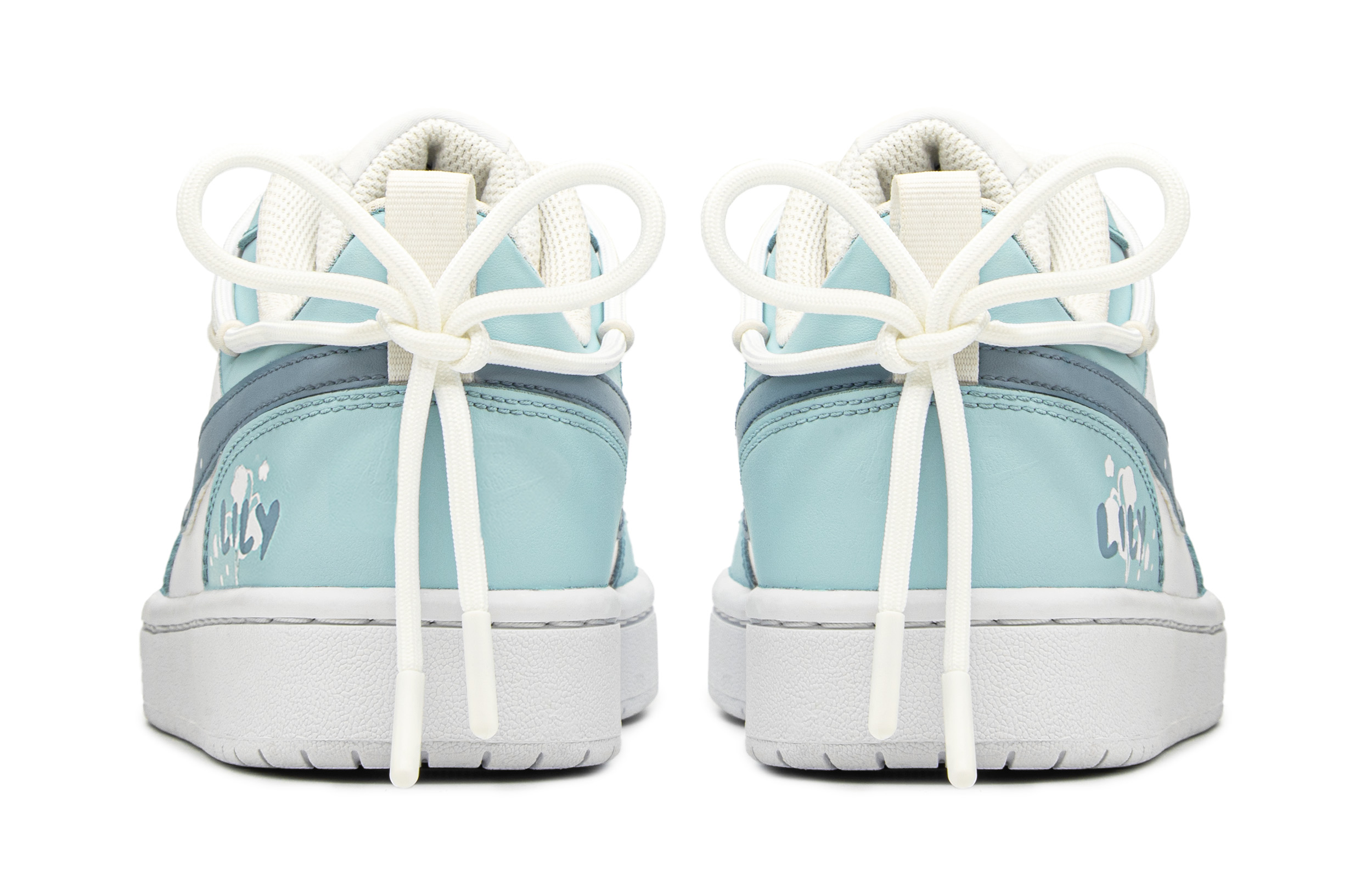 [Custom Shoes] Nike Court Borough Low 'Lily of the Valley Blue White' 圖 4
