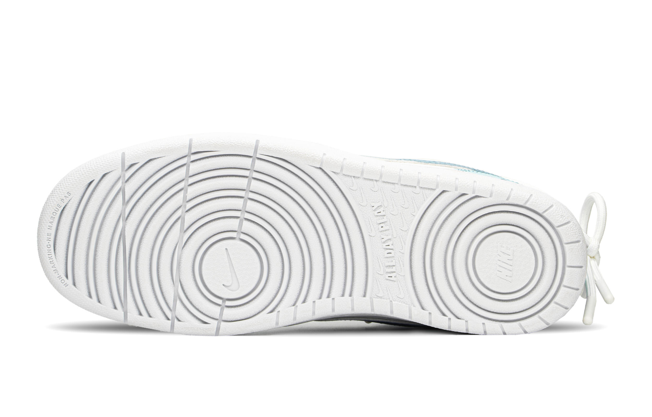 [Custom Shoes] Nike Court Borough Low 'Lily of the Valley Blue White' 圖 5