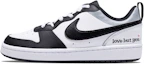 Order 【客製化球鞋】Nike Court Borough 佦 Love But You 小眾潮流 自由靈動 防滑耐磨 低筒 板鞋 GS 白黑
