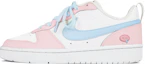 Buy 【定製球鞋】Nike Court Borough 玖製 馬卡龍小豬 冰淇淋 多巴胺 低筒 板鞋 GS 白藍粉