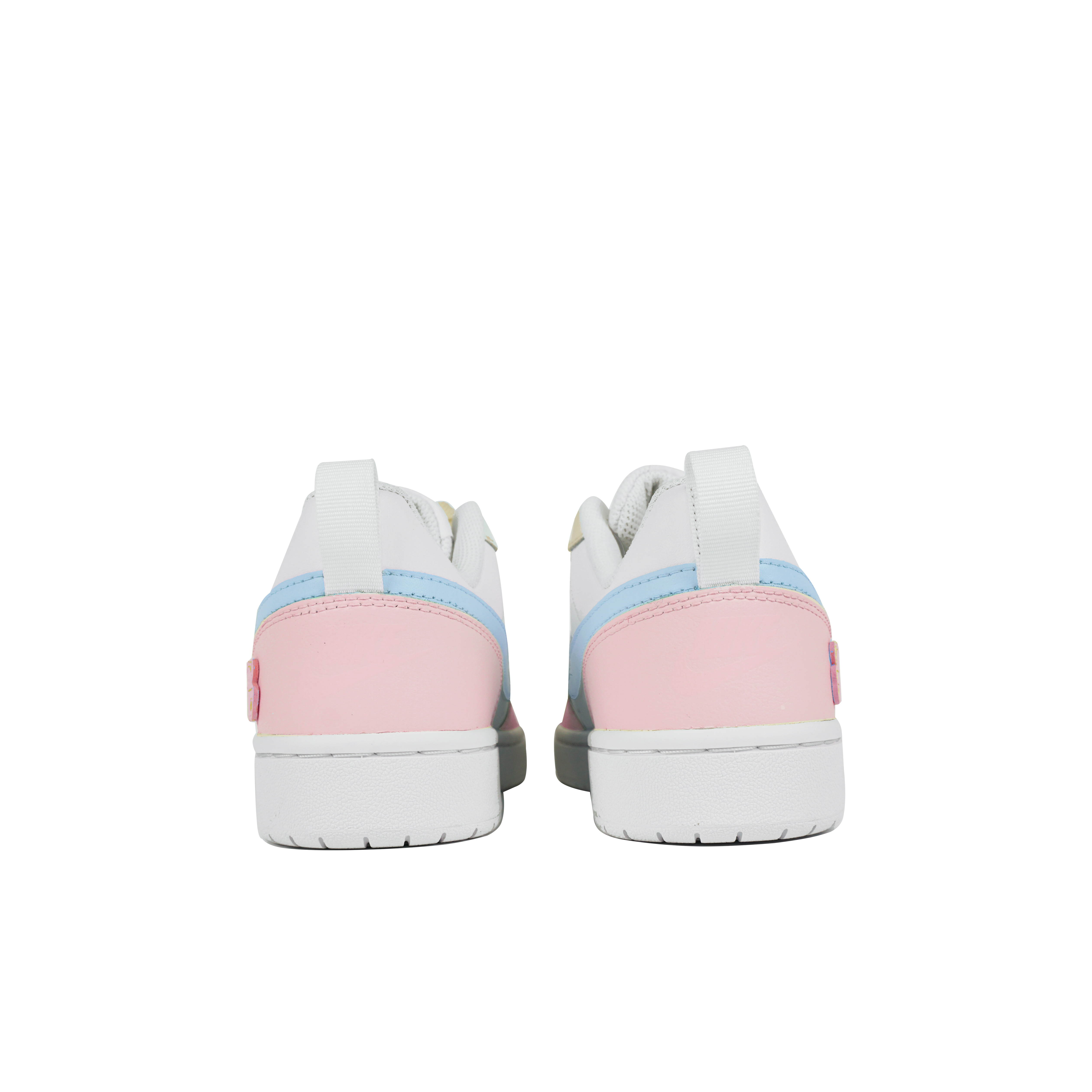 [Custom Shoes] Nike Court Borough Low 'Macaron Pig Ice Cream White Blue Pink' 圖 4