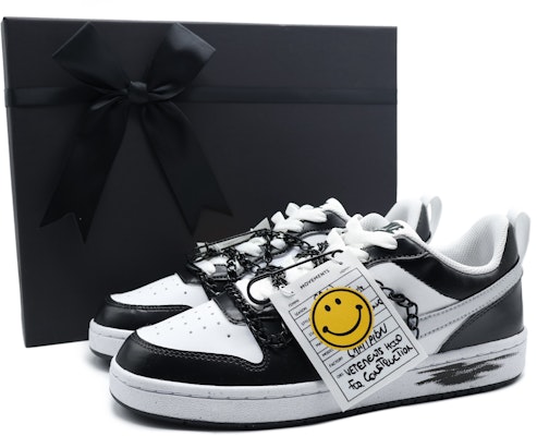 나이키 코트 보로우 로우 '메탈릭 블랙 그라피티' (커스텀) DV5456-104(Team155-XB) Buy 나이키 코트 보로우 로우 '메탈릭 블랙 그라피티' (커스텀) DV5456-104(Team155-XB)