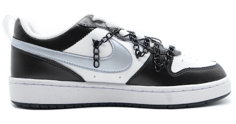 나이키 코트 보로우 로우 '메탈릭 블랙 그라피티' (커스텀) DV5456-104(Team155-XB) Shop 나이키 코트 보로우 로우 '메탈릭 블랙 그라피티' (커스텀) DV5456-104(Team155-XB)