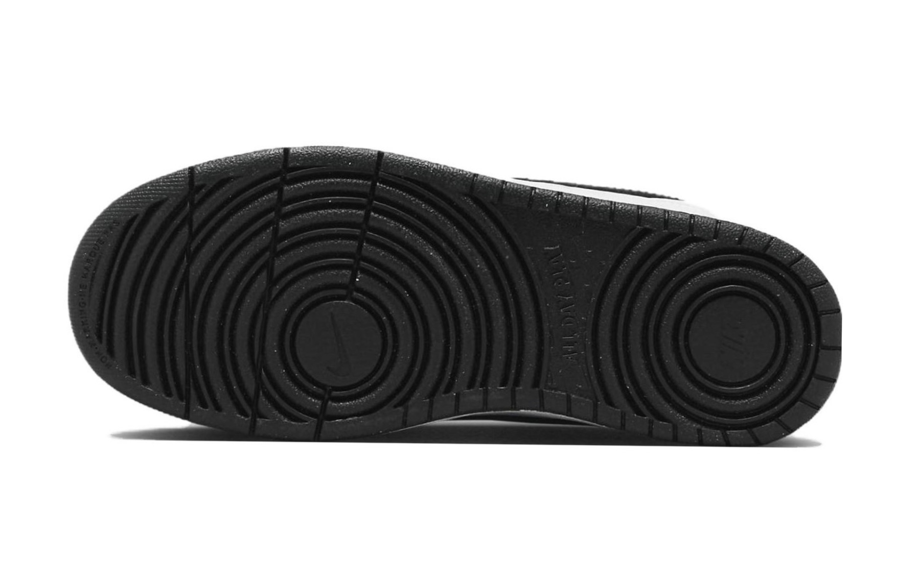 Sizing [Kasut Tersuai] Nike Court Borough Low 'Grafiti Hitam Metalik' DV5456-104（Team155-XB）