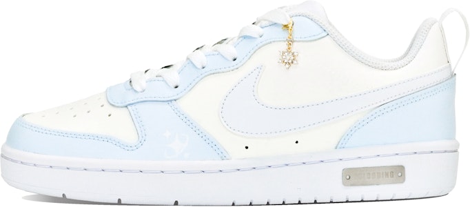 【客製化球鞋】Nike Court Borough ABLOODING 夏日專輯系列 牛乳冰藍 特殊鞋盒 低幫 板鞋 GS 白藍 Buy 【客製化球鞋】Nike Court Borough ABLOODING 夏日專輯系列 牛乳冰藍 特殊鞋盒 低幫 板鞋 GS 白藍