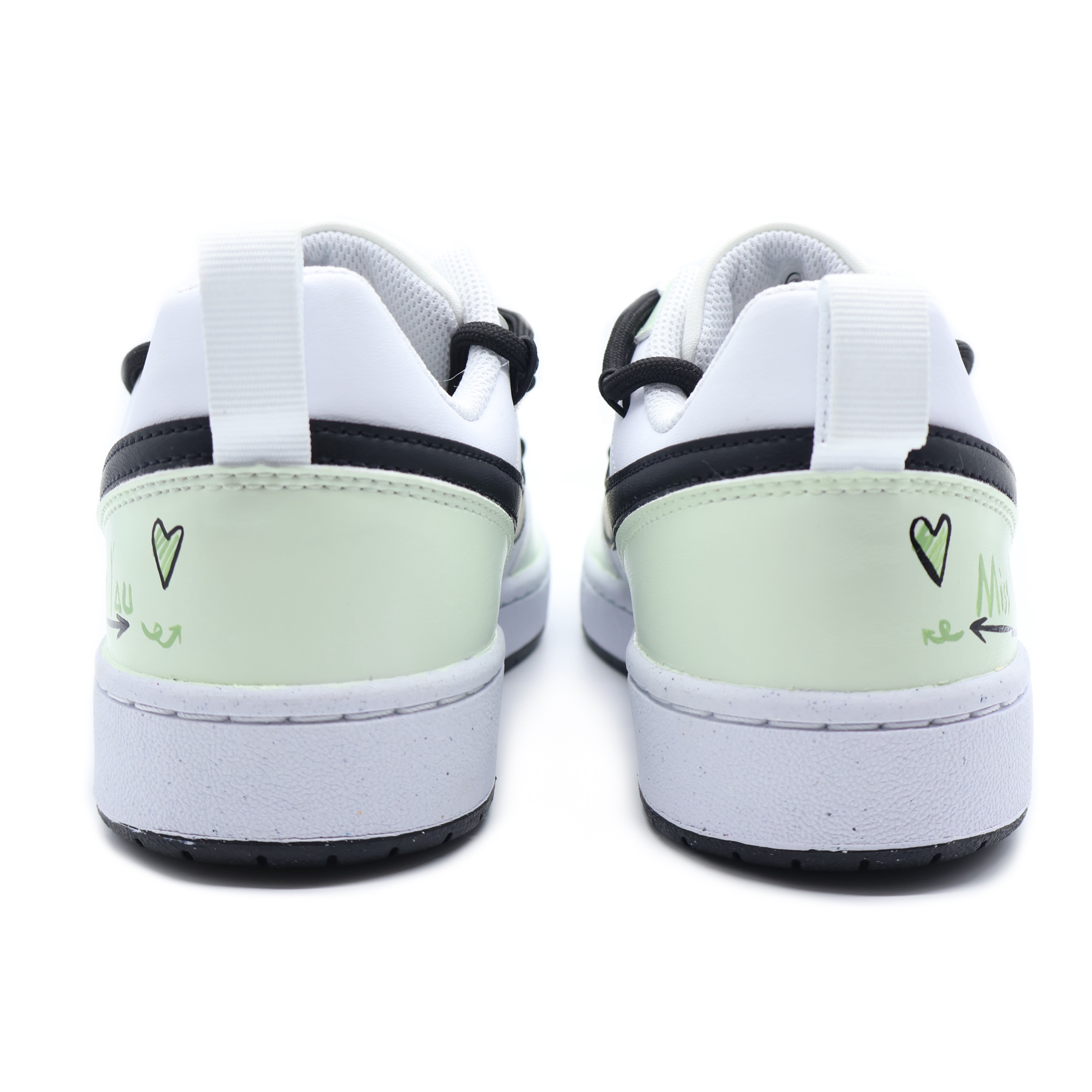 Details for 나이키 코트 버로우 로우 '민트 그라피티' (커스텀) DV5456-104（Team155-MY）