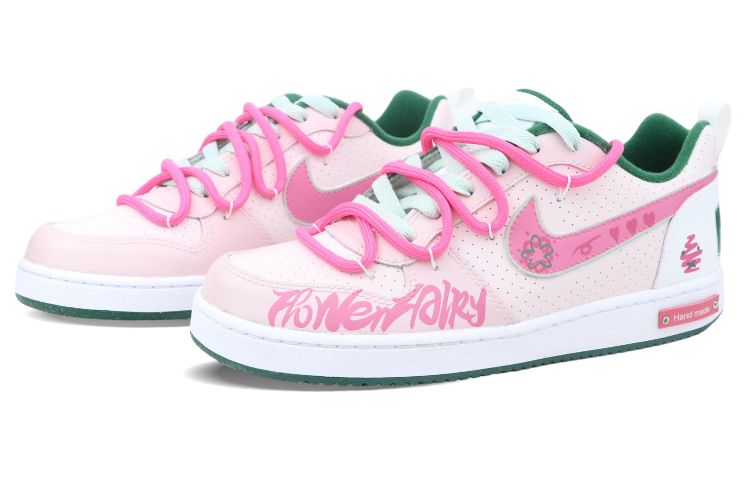 [Custom Shoes] Nike Court Borough Low 'Mint Green Floral' 圖 3