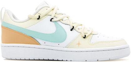 【定製球鞋】 Nike Court Borough Low 茫茫薄荷 特殊鞋盒 小清新 低筒 板鞋 GS 黃橙 Order 【定製球鞋】 Nike Court Borough Low 茫茫薄荷 特殊鞋盒 小清新 低筒 板鞋 GS 黃橙