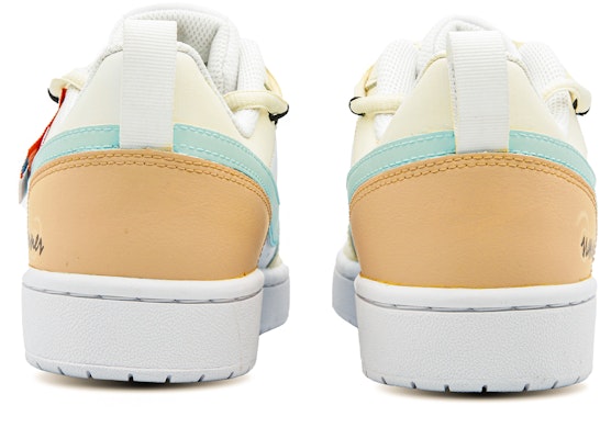 【定製球鞋】 Nike Court Borough Low 茫茫薄荷 特殊鞋盒 小清新 低筒 板鞋 GS 黃橙 Shop 【定製球鞋】 Nike Court Borough Low 茫茫薄荷 特殊鞋盒 小清新 低筒 板鞋 GS 黃橙