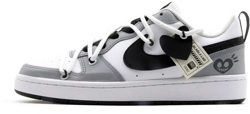 【訂製球鞋】Nike Court Borough Low 薄荷 戶外 小眾清新 簡約風愛心 低筒 板鞋 GS 黑白灰 Buy 【訂製球鞋】Nike Court Borough Low 薄荷 戶外 小眾清新 簡約風愛心 低筒 板鞋 GS 黑白灰