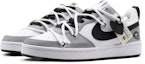 Lookbook 【訂製球鞋】Nike Court Borough Low 薄荷 戶外 小眾清新 簡約風愛心 低筒 板鞋 GS 黑白灰