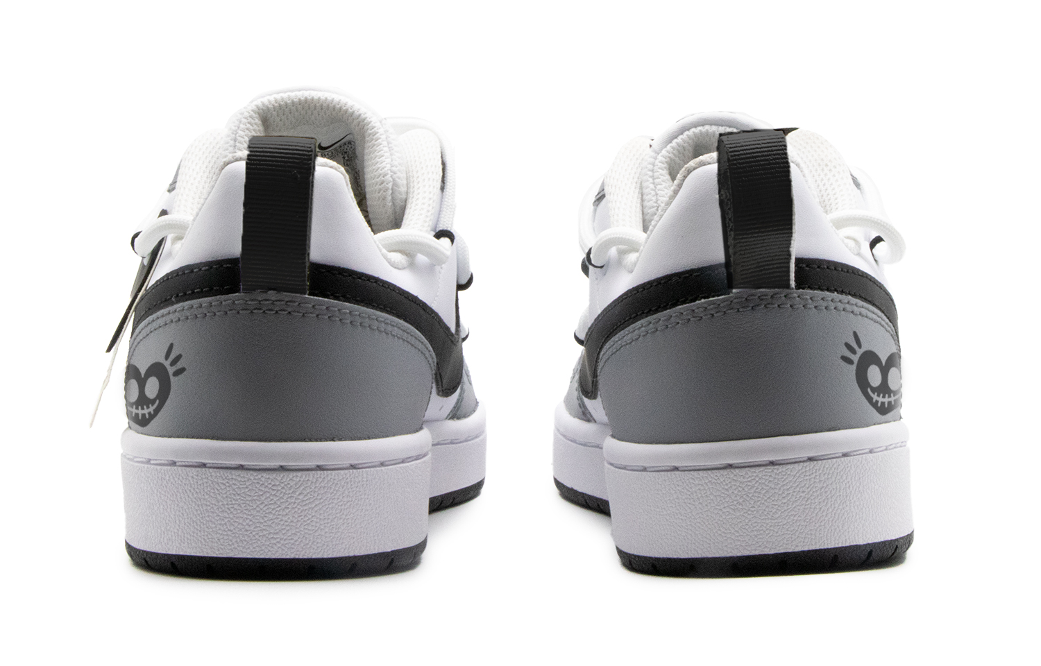 Shop 【訂製球鞋】Nike Court Borough Low 薄荷 戶外 小眾清新 簡約風愛心 低筒 板鞋 GS 黑白灰