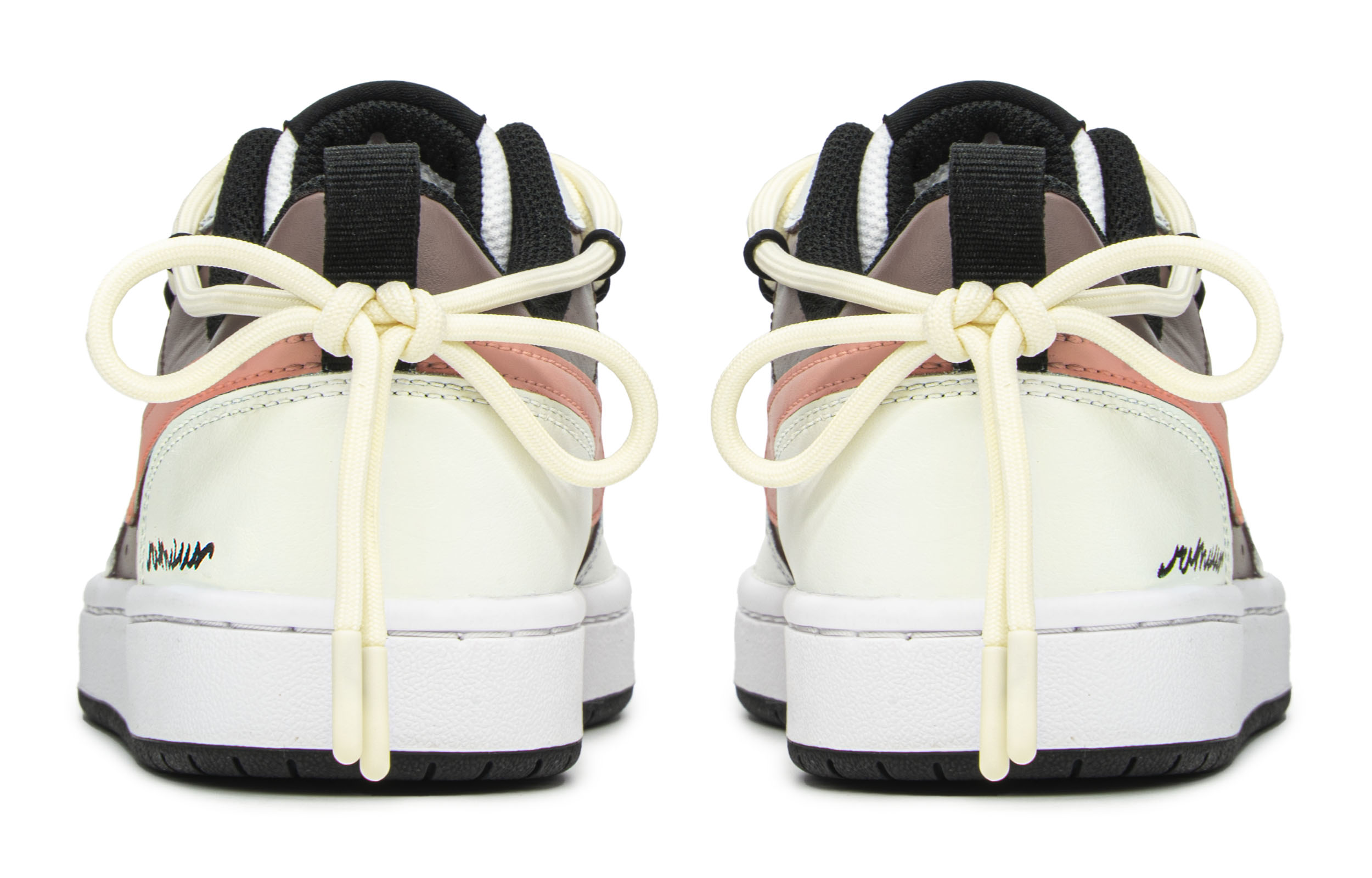 Shop 나이키 코트 버로우 로우 '모카 핑크' (커스텀) BQ5448-110(TeamA-粉色咖啡)