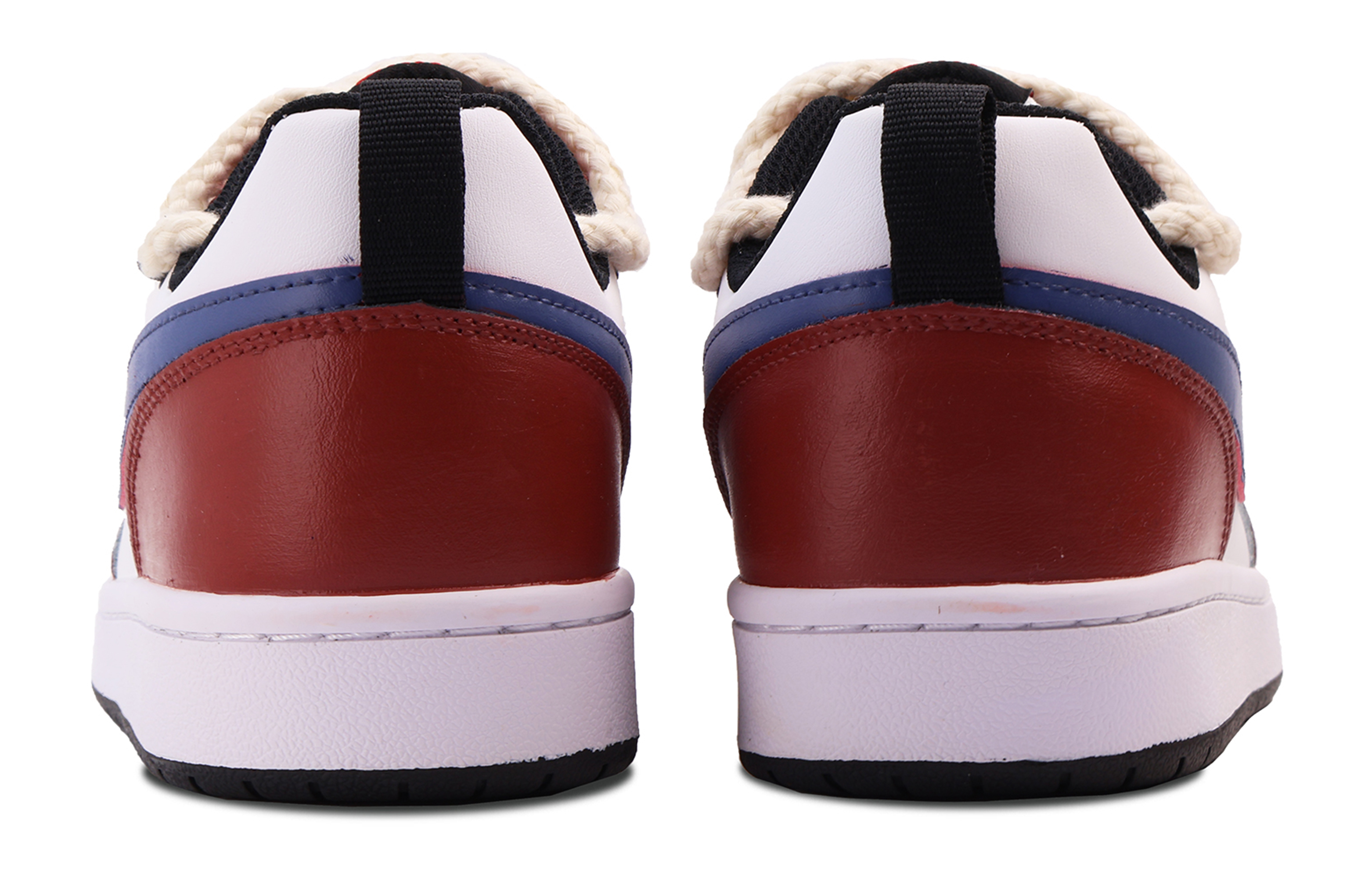 [Custom Shoes] Nike Court Borough Low 'New York Old Story - Black/Red' 圖 4