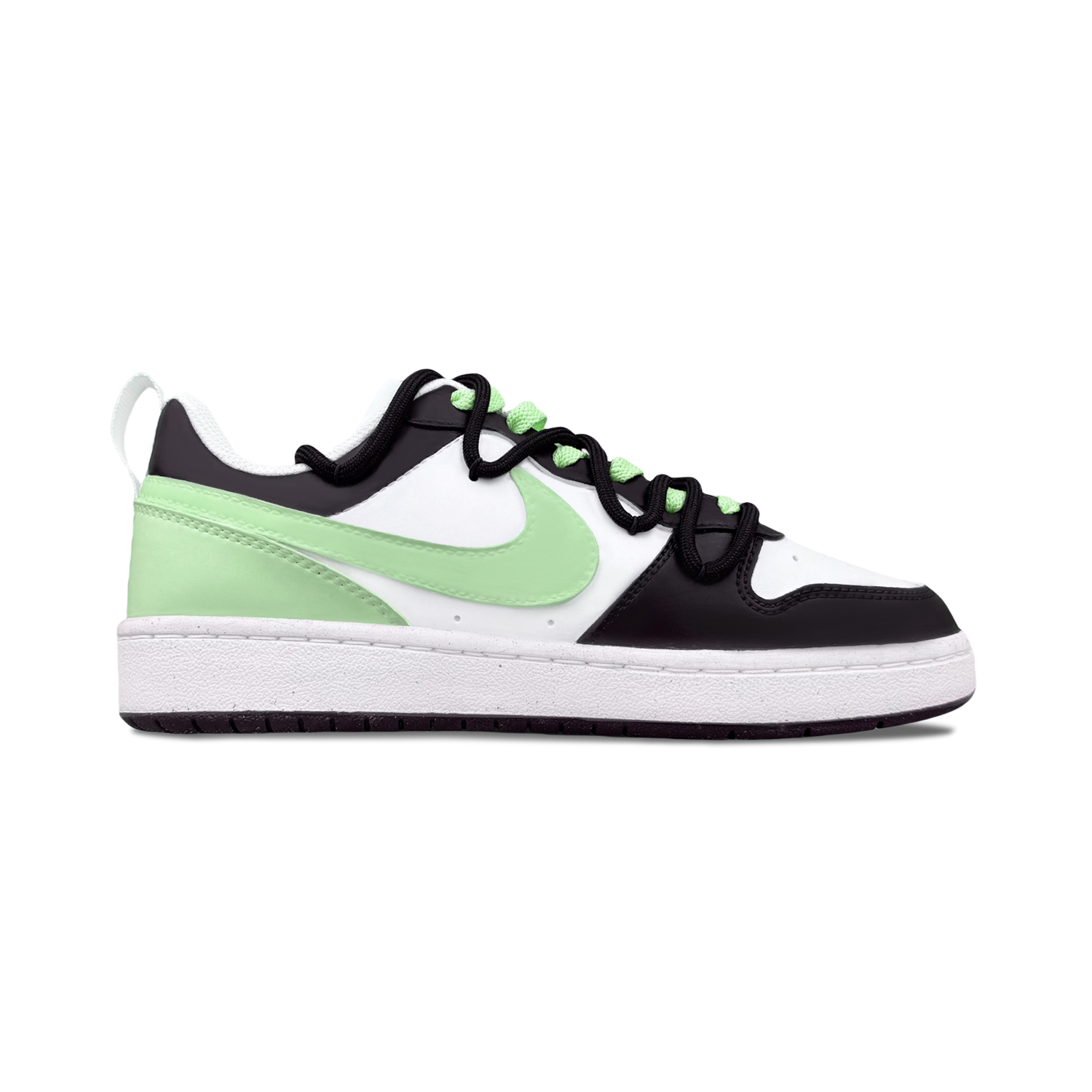 Lookbook [Zapatillas Personalizadas] Nike Court Borough Low 'Verde Bosque Noruego' DV5456-108(Team299-女款挪威森林）