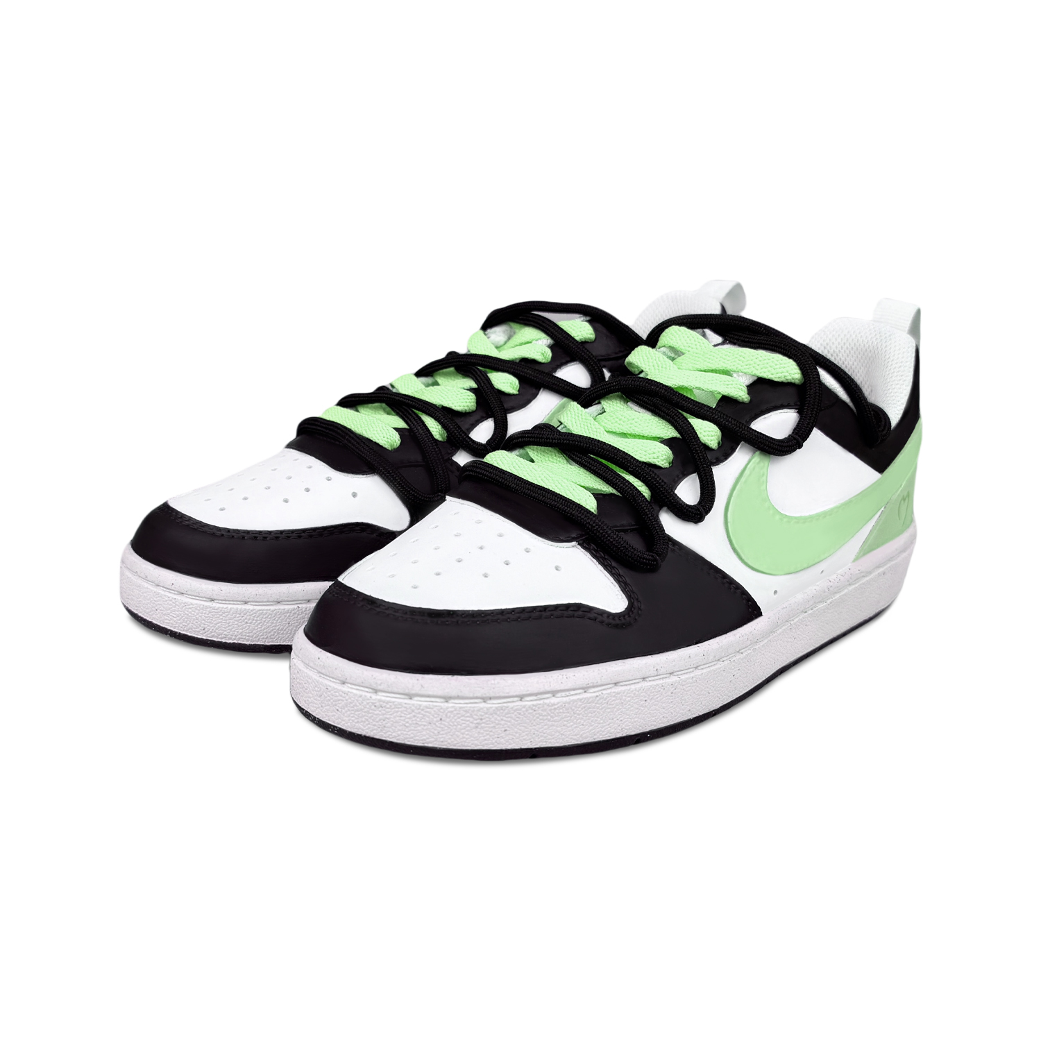 Shop [Zapatillas Personalizadas] Nike Court Borough Low 'Verde Bosque Noruego' DV5456-108(Team299-女款挪威森林）