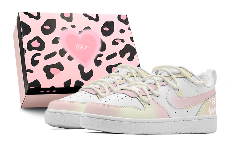 [Custom Shoes] Nike Court Borough Low 'Peach Joy'