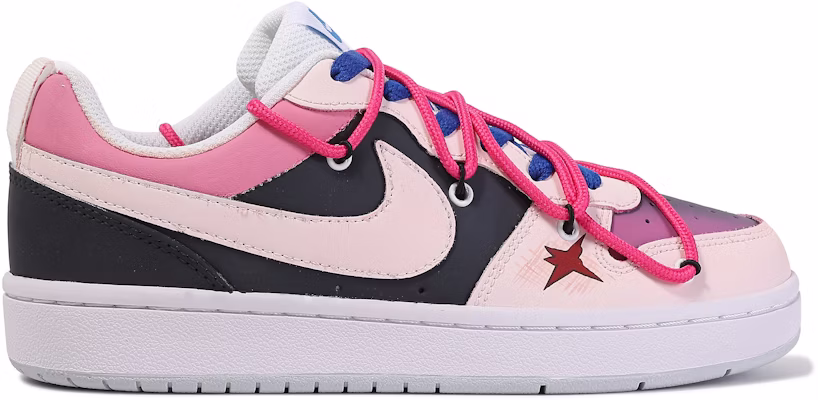 定制鞋款 Nike Court Borough Low '粉紫黑 达芬奇定制' BQ5448-123(TeamM-受伤小恶魔-BOX) Lookbook 定制鞋款 Nike Court Borough Low '粉紫黑 达芬奇定制' BQ5448-123(TeamM-受伤小恶魔-BOX)