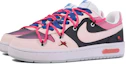 Shop 定制鞋款 Nike Court Borough Low '粉紫黑 达芬奇定制' BQ5448-123(TeamM-受伤小恶魔-BOX)