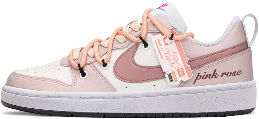 【定制鞋】耐克 Court Borough Low '粉米色' DV5456-108(TeamA-CB玫瑰粉) Buy 【定制鞋】耐克 Court Borough Low '粉米色' DV5456-108(TeamA-CB玫瑰粉)