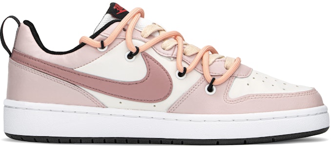 【訂製球鞋】 Nike Court Borough FZBB 減齡主題 舒適 百搭 低筒 板鞋 GS 粉米 Order 【訂製球鞋】 Nike Court Borough FZBB 減齡主題 舒適 百搭 低筒 板鞋 GS 粉米