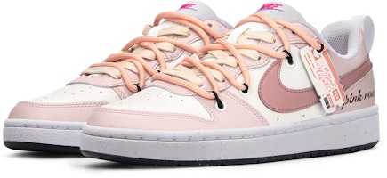 【定制鞋】耐克 Court Borough Low '粉米色' DV5456-108(TeamA-CB玫瑰粉) Lookbook 【定制鞋】耐克 Court Borough Low '粉米色' DV5456-108(TeamA-CB玫瑰粉)