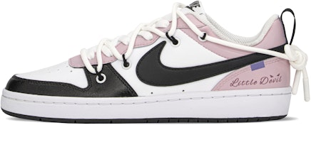 Zapatillas Nike Court Borough Low 'Rosa Negro Blanco Pequeño Diablo' BQ5448-104(TeamA-CB小恶魔S-BOX) Buy Zapatillas Nike Court Borough Low 'Rosa Negro Blanco Pequeño Diablo' BQ5448-104(TeamA-CB小恶魔S-BOX)