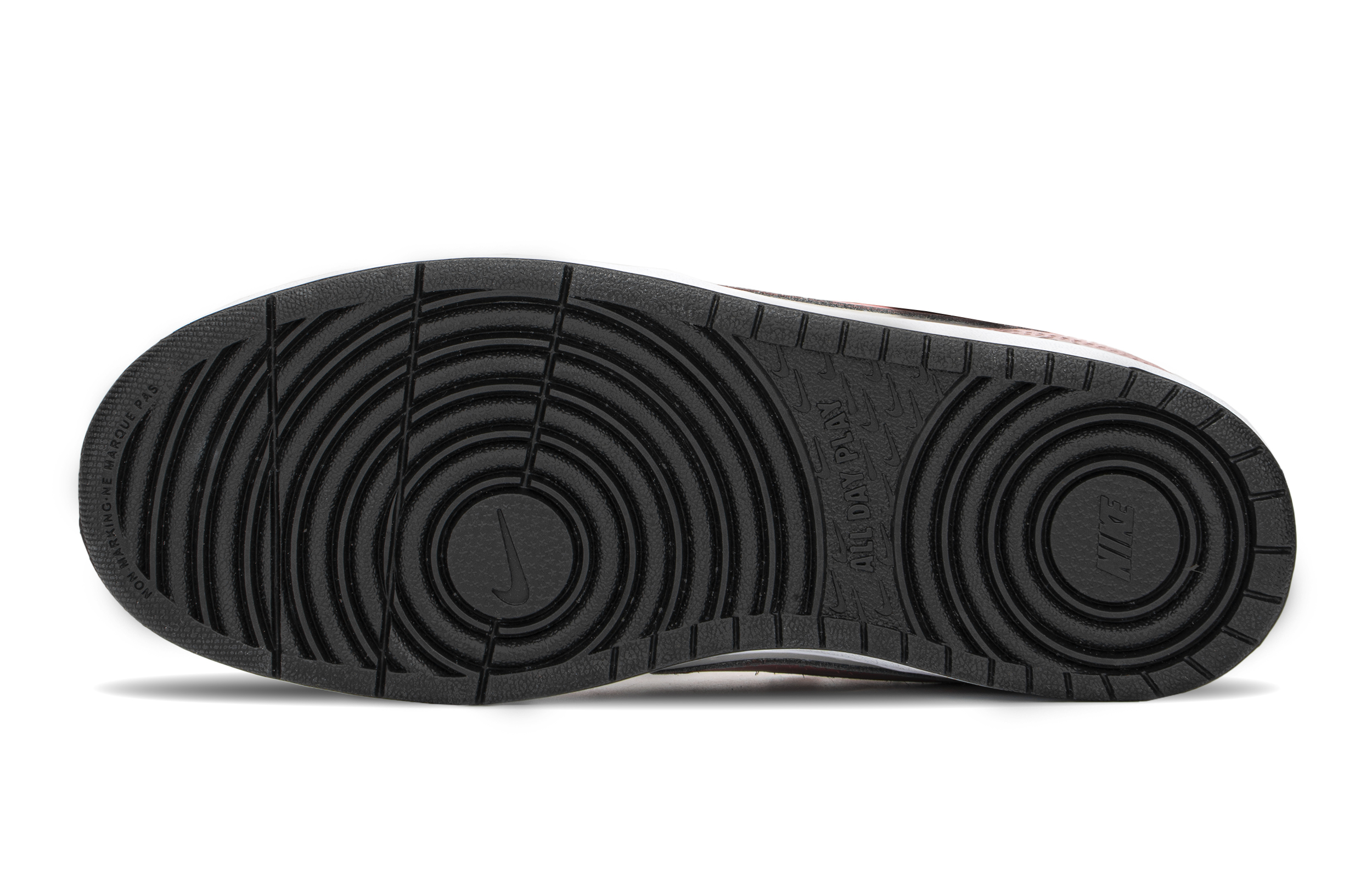 Purchase [Sepatu Kustom] Nike Court Borough Low 'Merah Muda Hitam Putih Little Devil' BQ5448-104(TeamA-CB小恶魔S-BOX)