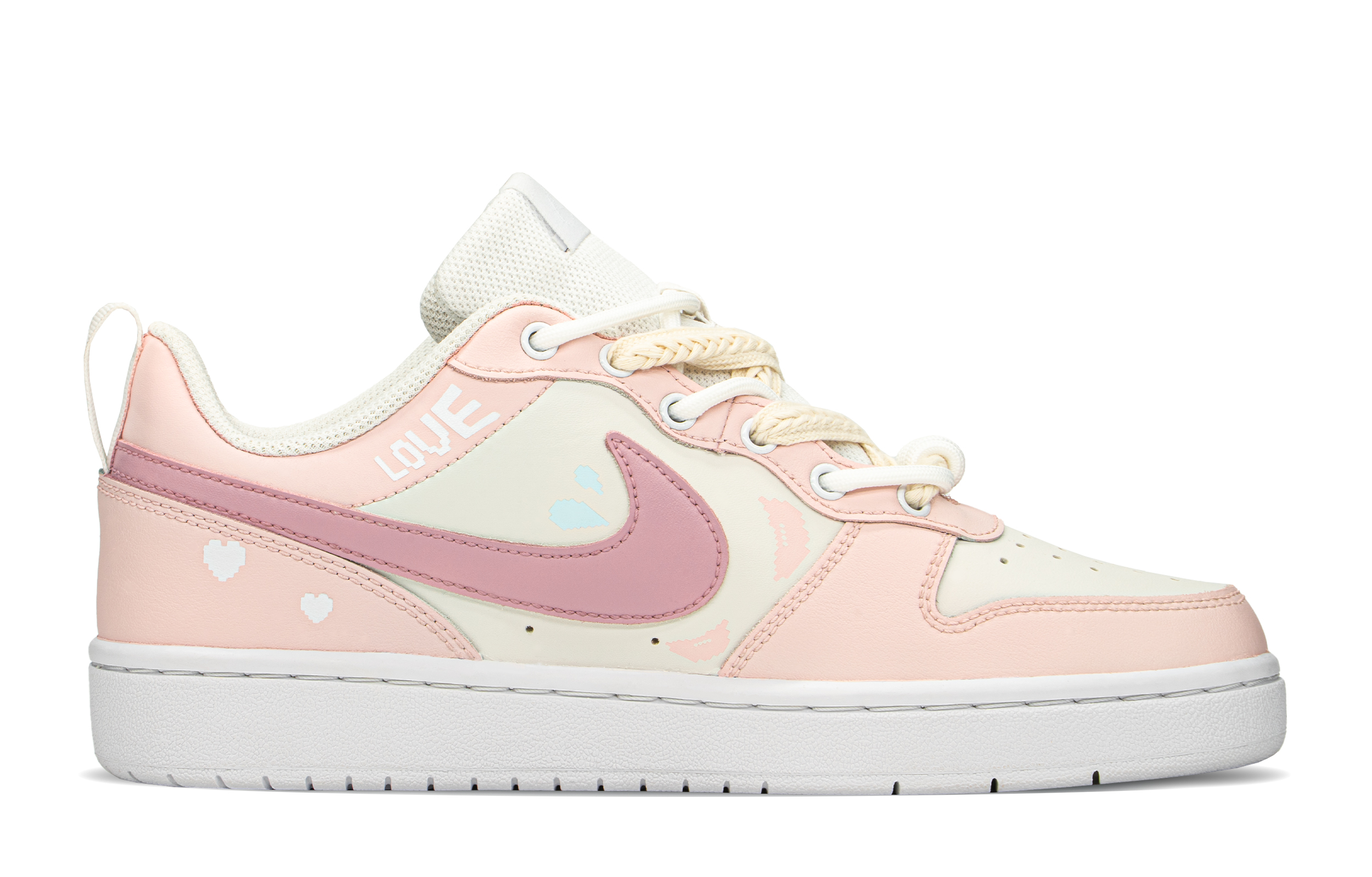 [Custom Shoes] Nike Court Borough Low 'Pink Cream' 圖 2